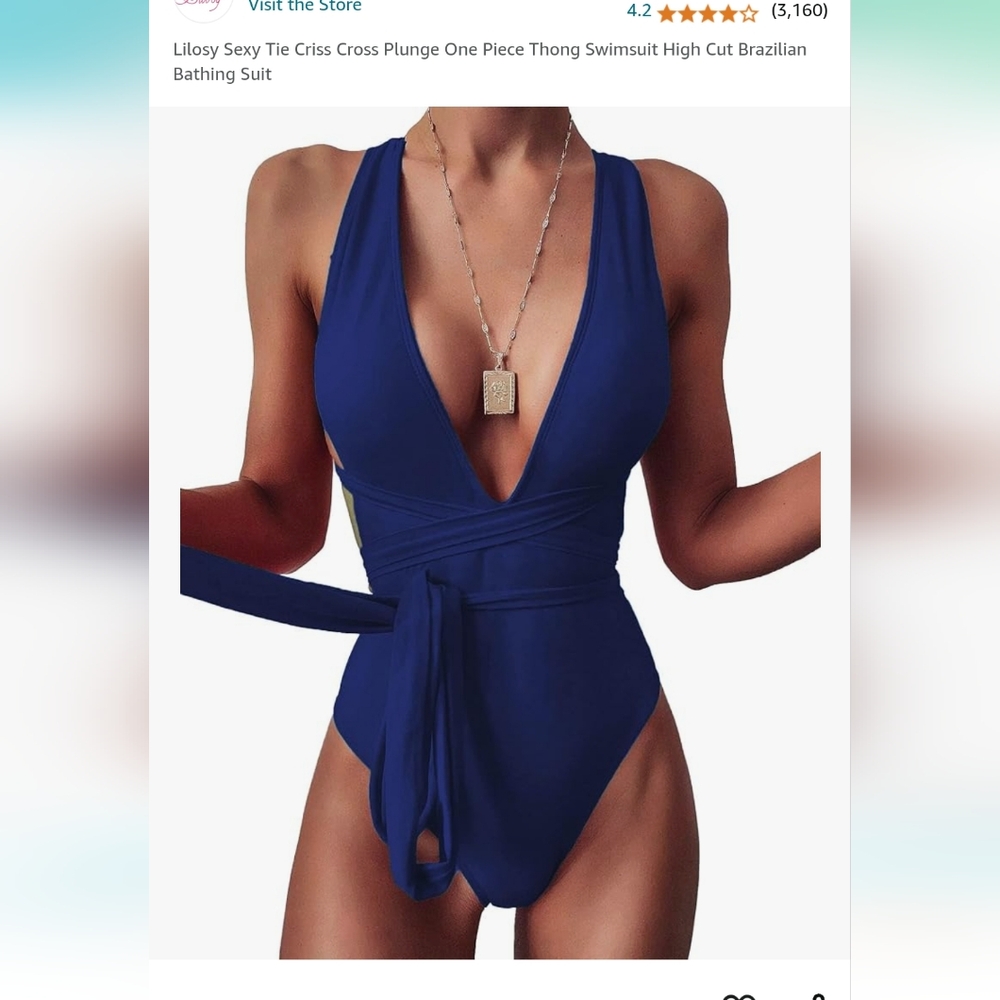 Women's one piece swimsuit